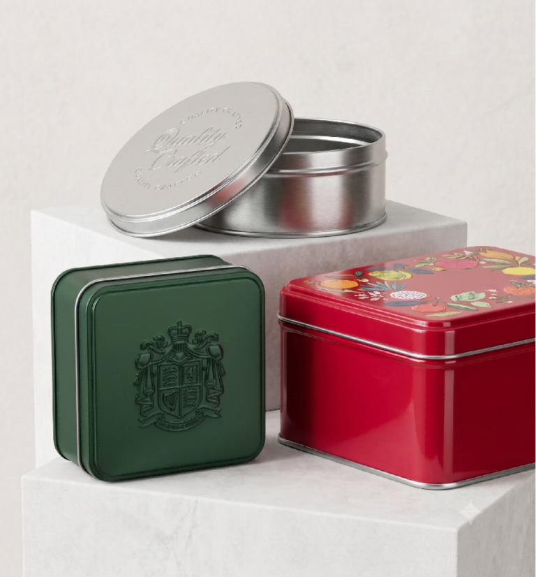 Benefits of Custom Tin Packaging Finishes